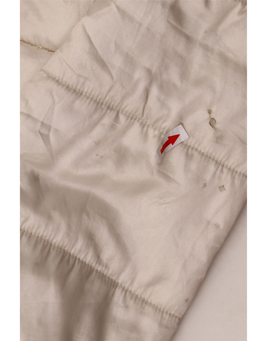 The North Face Girls Padded Jacket 11-12 Years Large Off White Polyester