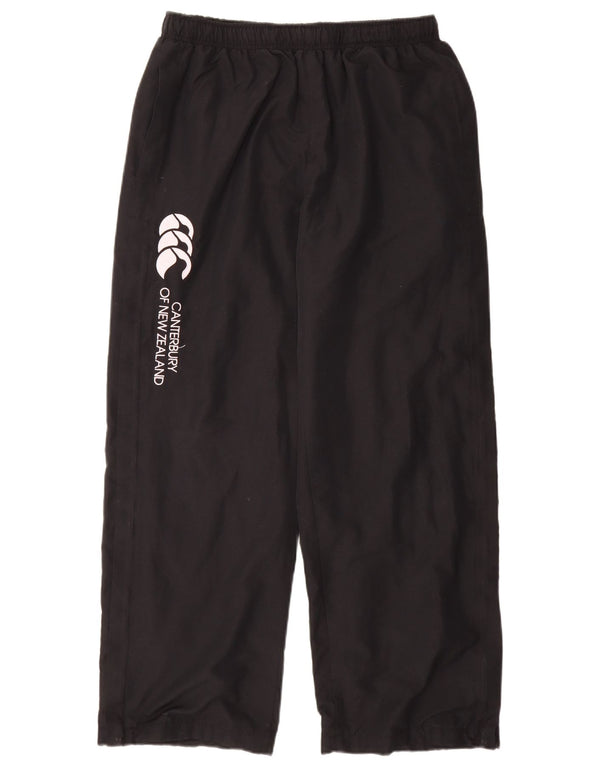 Pantaloni da tuta con grafica da uomo CANTERBURY UK 16 grandi poliestere nero