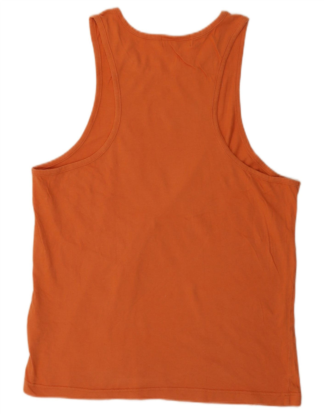 Canotta Fila Uomo IT 50 Cotone Arancione Medio
