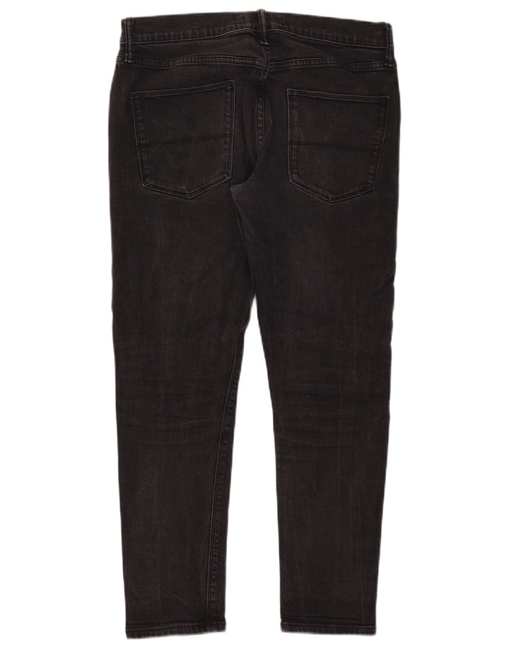 Jeans skinny da uomo Marks & Spencer W32 L29 cotone nero