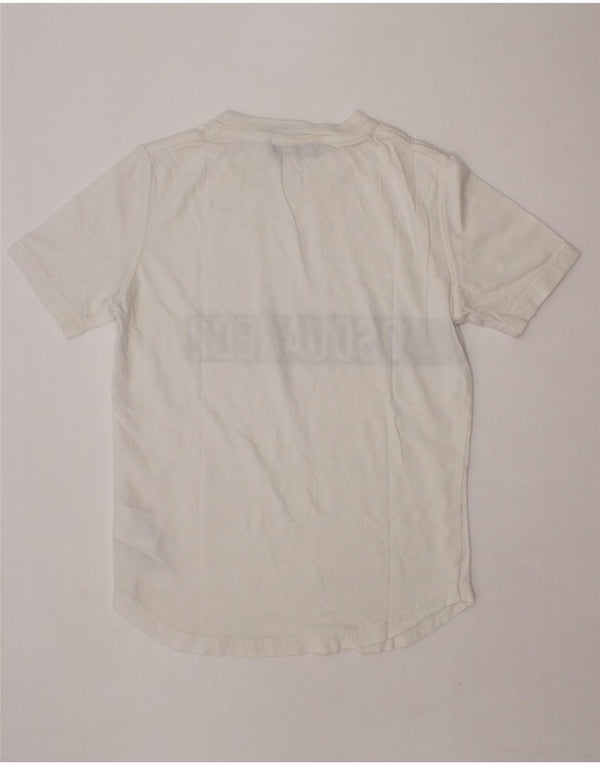 DSQUARED2 Boys Graphic T-Shirt Top 7-8 Years White Cotton