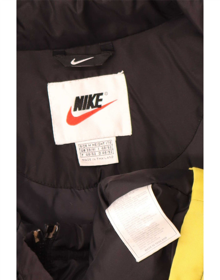 Giacca imbottita Nike da uomo con vestibilità ampia e grafica UK 39/41 Medium Black Colourblock