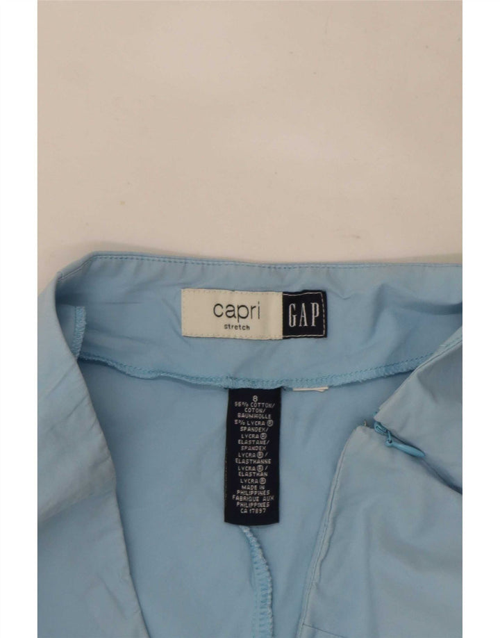 Pantaloni Capri da donna Gap US 8 medi W27 L23 cotone blu