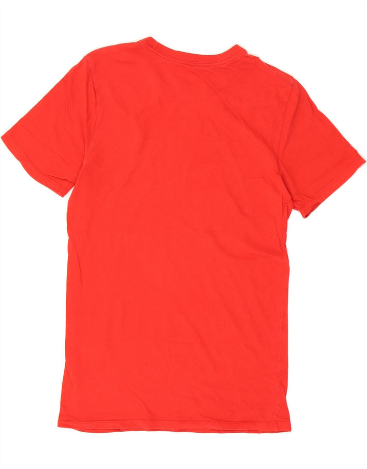 NIKE Mens Athletic Cut Graphic T-Shirt Top Small Red Cotton Vintage Nike and Second-Hand Nike from Messina Hembry 