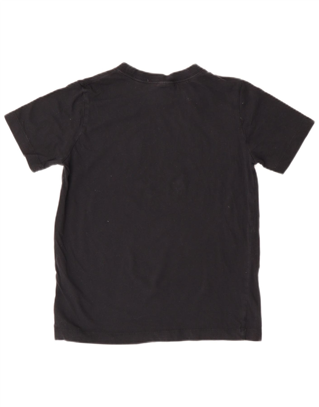 T-shirt grafica da ragazzo Nike Top 10-11 anni cotone nero medio