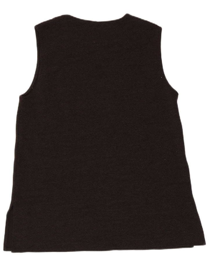 Canottiera ZARA da donna UK 12 media nera