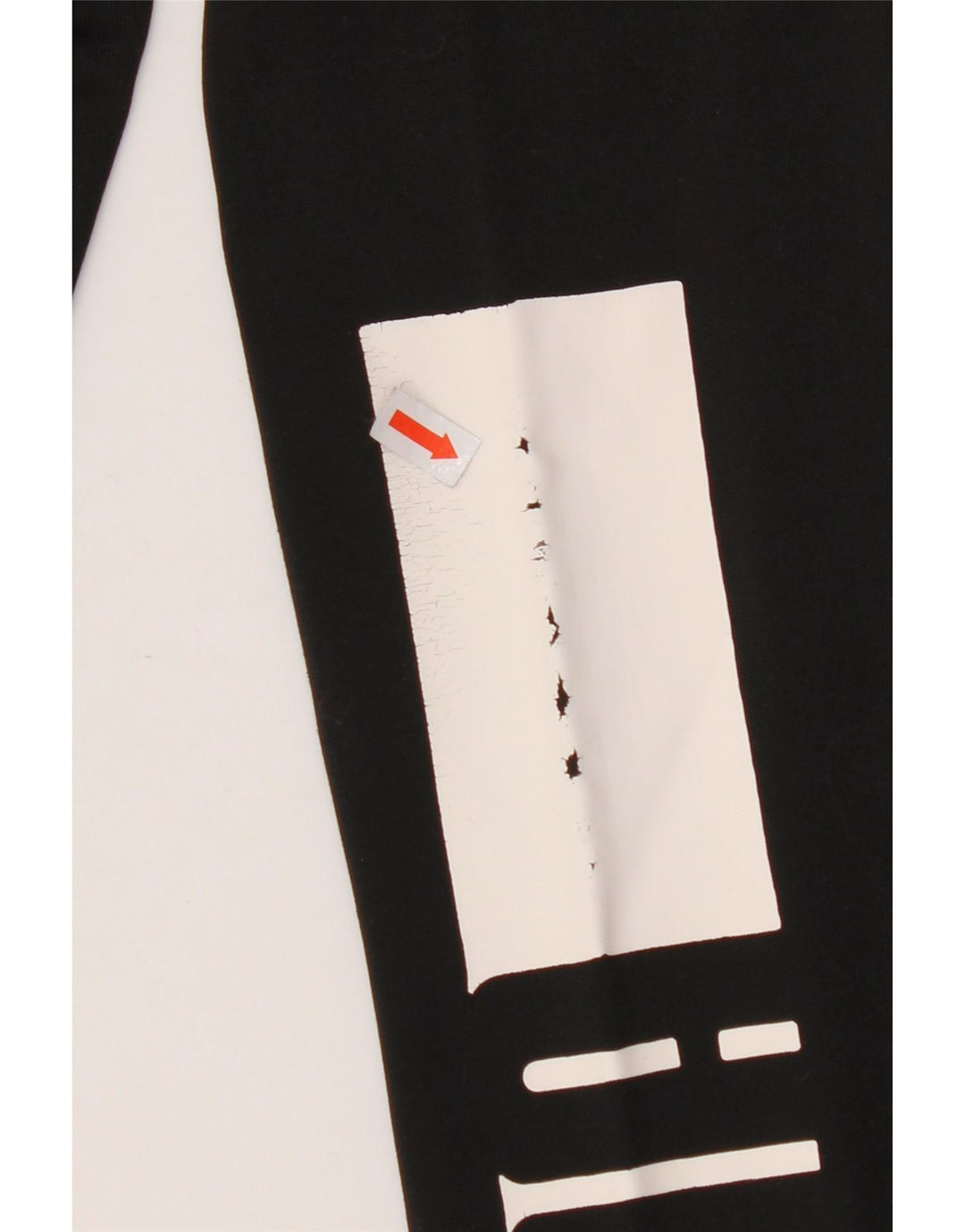 Leggings grafici PUMA da donna UK 8 Small Black Colourblock