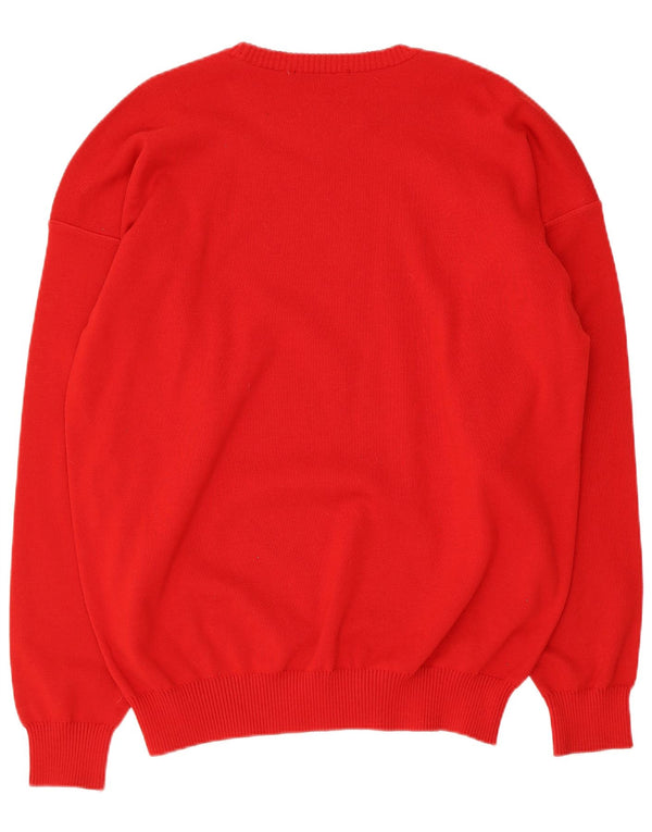 Maglione Maglione Girocollo Uomo Amerigo Vespucci XL Rosso Lana