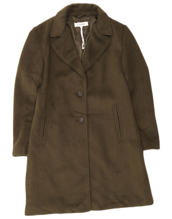Cappotto Uomo Conbipel IT 46 Small Kaki Poliestere