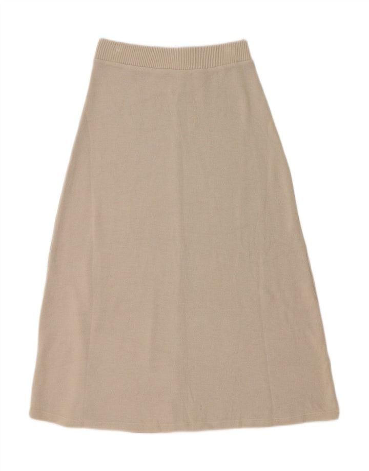 Gonna midi Zara da donna piccola W26 Beige