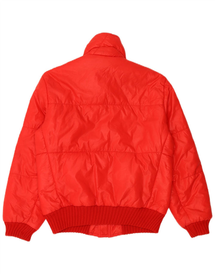 RADICI Giubbotto Imbottito Uomo con Cappuccio IT 48 Medium Rosso Poliammide