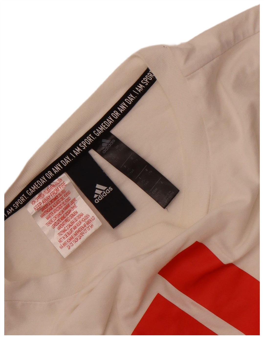 Maglietta grafica Adidas da ragazzo, 15-16 anni, bianco sporco