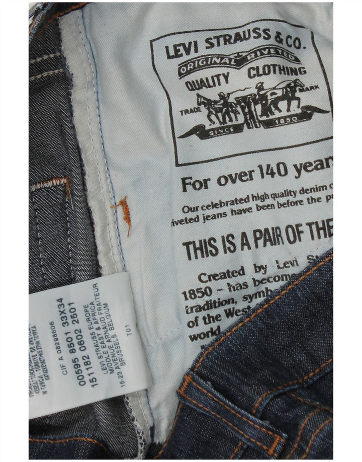Jeans skinny da donna Levi's W33 L30 cotone blu navy