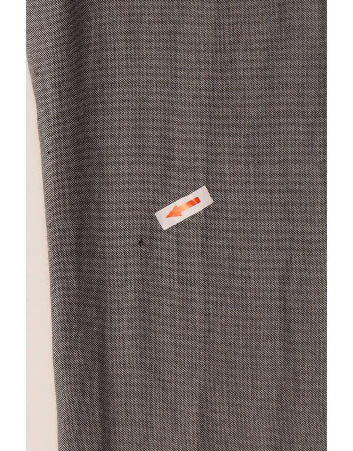 Pantaloni chino slim da uomo Zara EU 38 Medium W30 L33 Poliestere grigio