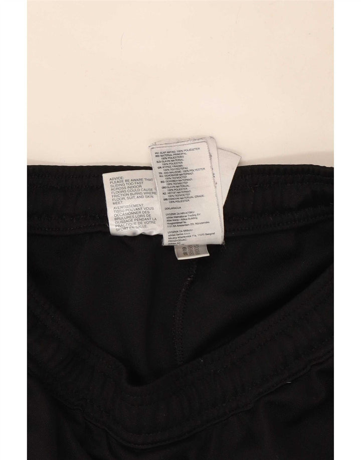 Pantaloni da tuta Adidas Climalite da uomo piccoli in poliestere nero