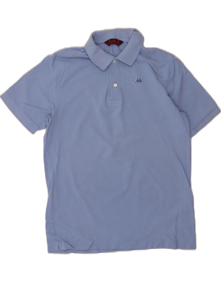 KAPPA Mens Polo Shirt Large Blue Cotton Vintage Kappa and Second-Hand Kappa from Messina Hembry 