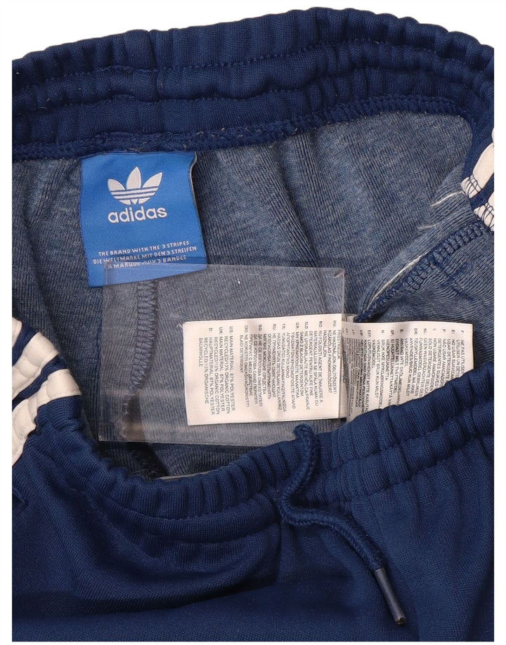 Pantaloni da tuta da uomo ADIDAS Joggers medio poliestere blu navy