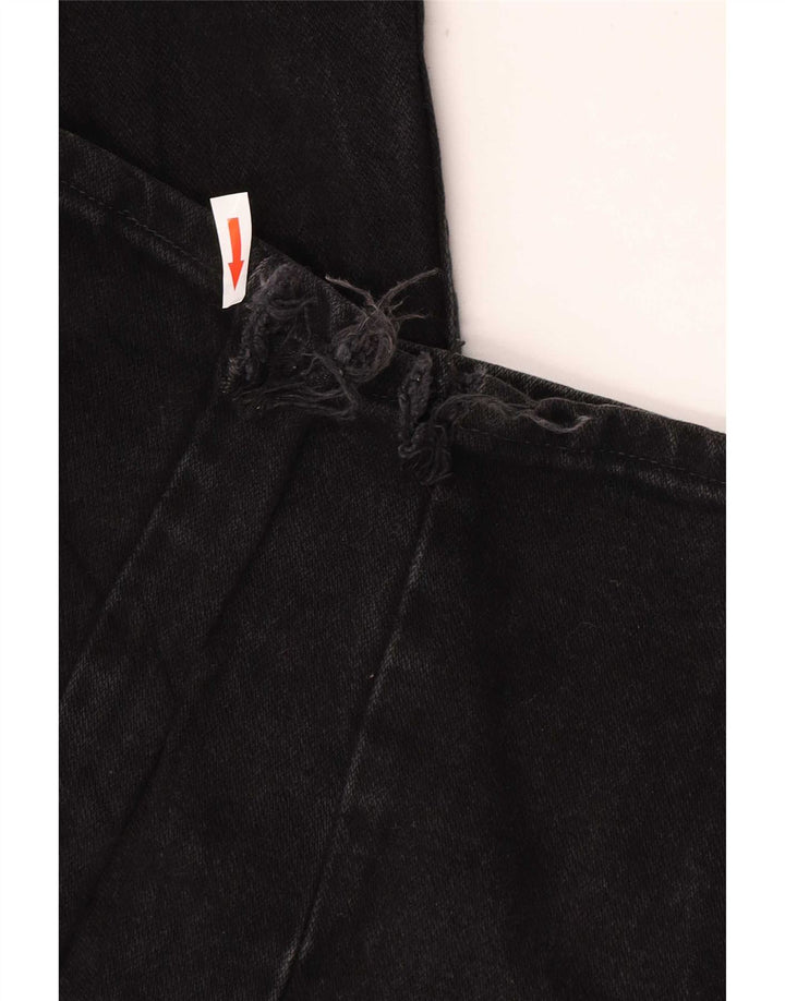 Jeans dritti da donna Wrangler W31 L34 cotone nero