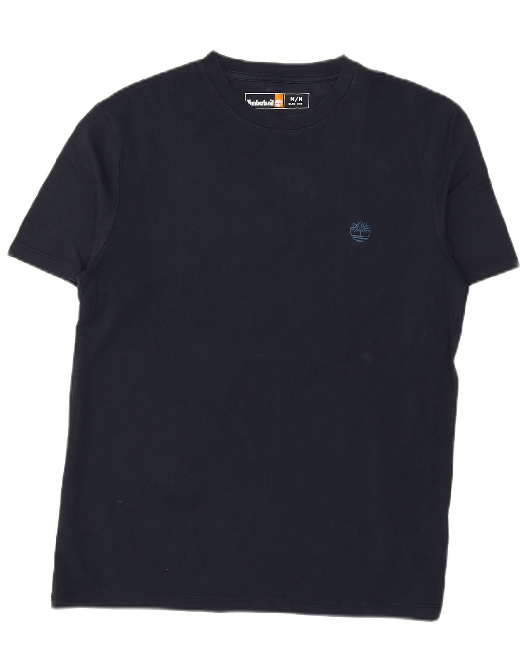 TIMBERLAND T-shirt slim fit da uomo in cotone medio blu navy