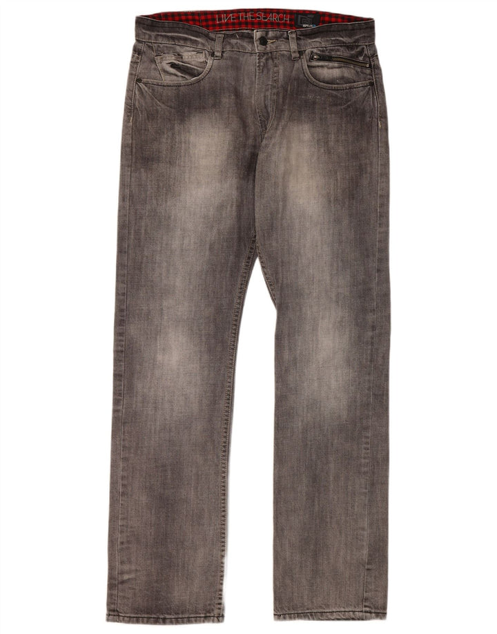 Jeans dritti da uomo Rip Curl W34 L33 cotone grigio