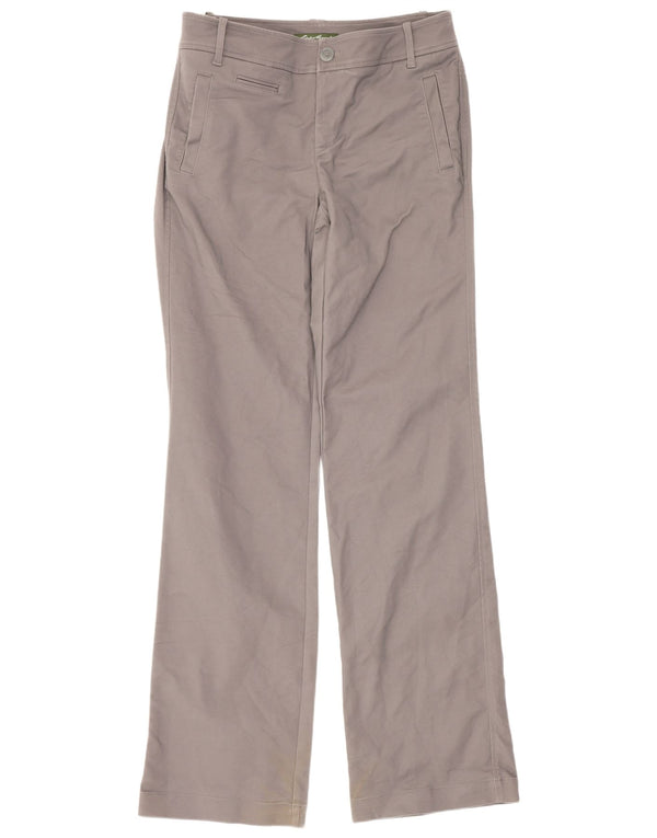 Pantaloni chino dritti da uomo Eddie Bauer W30 L34 cotone grigio