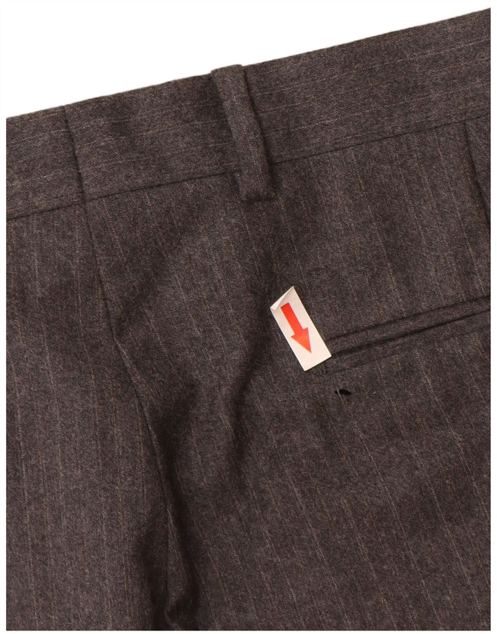 Valentino Abito Uomo 3 Bottoni 2 Pezzi IT 48 Medio W32 L29 Gessato Grigio