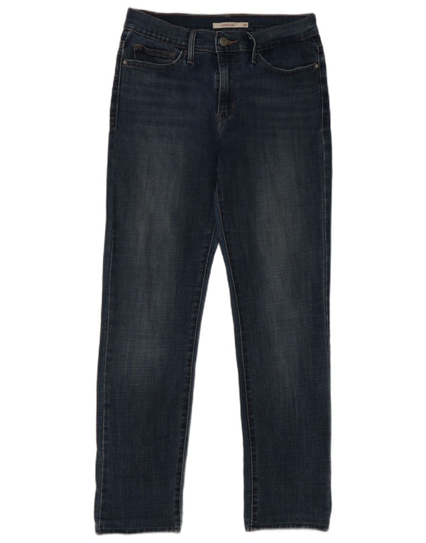 Jeans slim snellenti da donna Levi's W28 L28 cotone blu navy