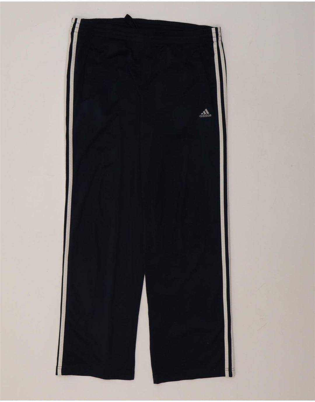 Pantaloni da tuta Adidas Clima 365 da uomo medio poliestere blu navy