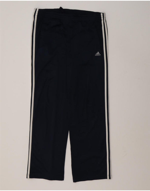 Pantaloni da tuta Adidas Clima 365 da uomo medio poliestere blu navy