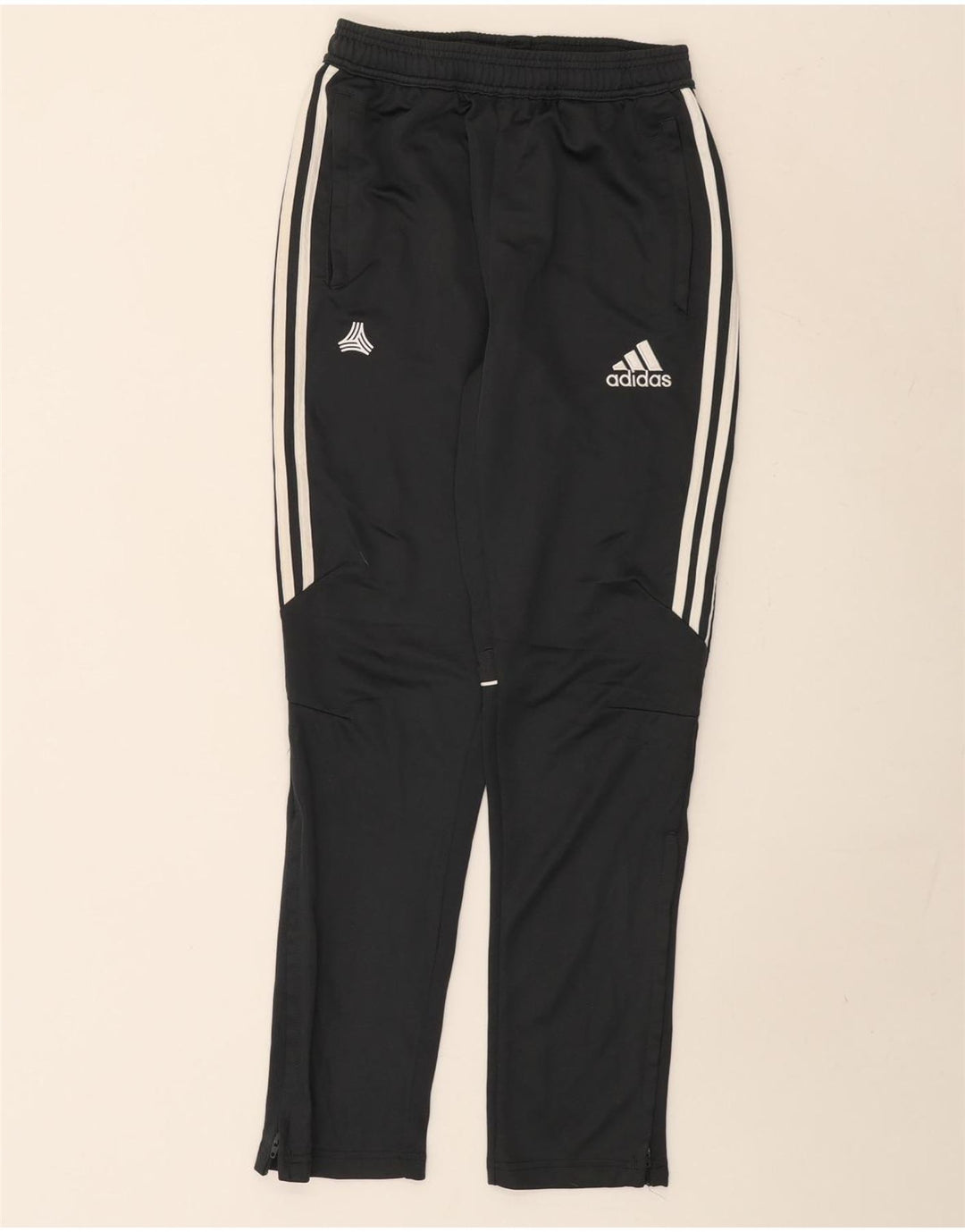 Pantaloni della tuta Adidas Climacool da ragazzo 13-14 anni in poliestere grigio