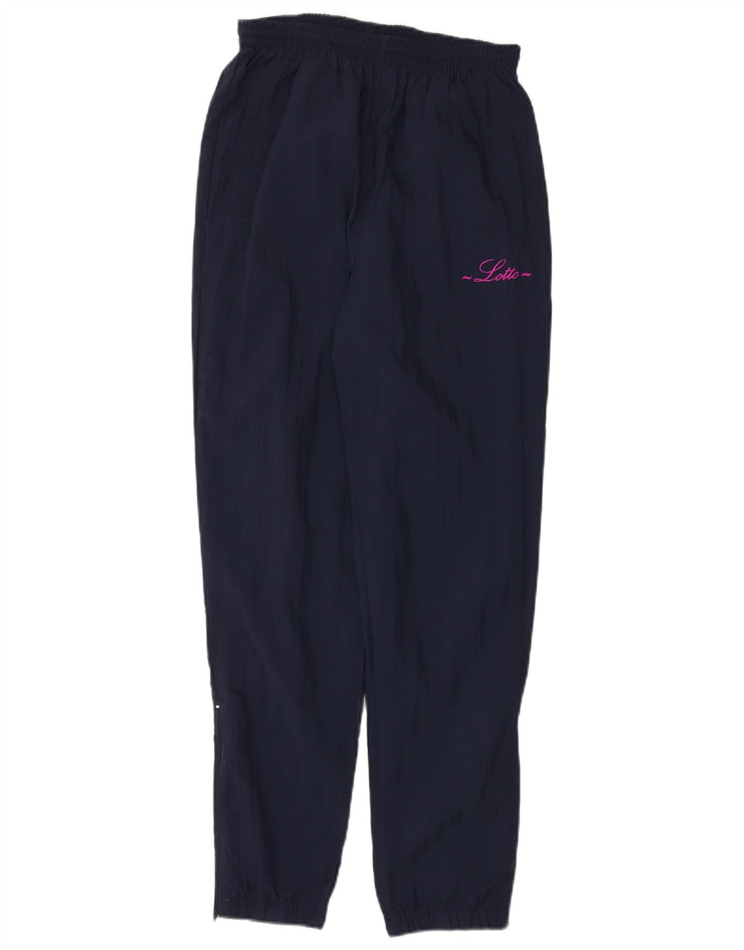 Pantaloni da tuta da uomo Lotto Joggers medi in nylon blu navy