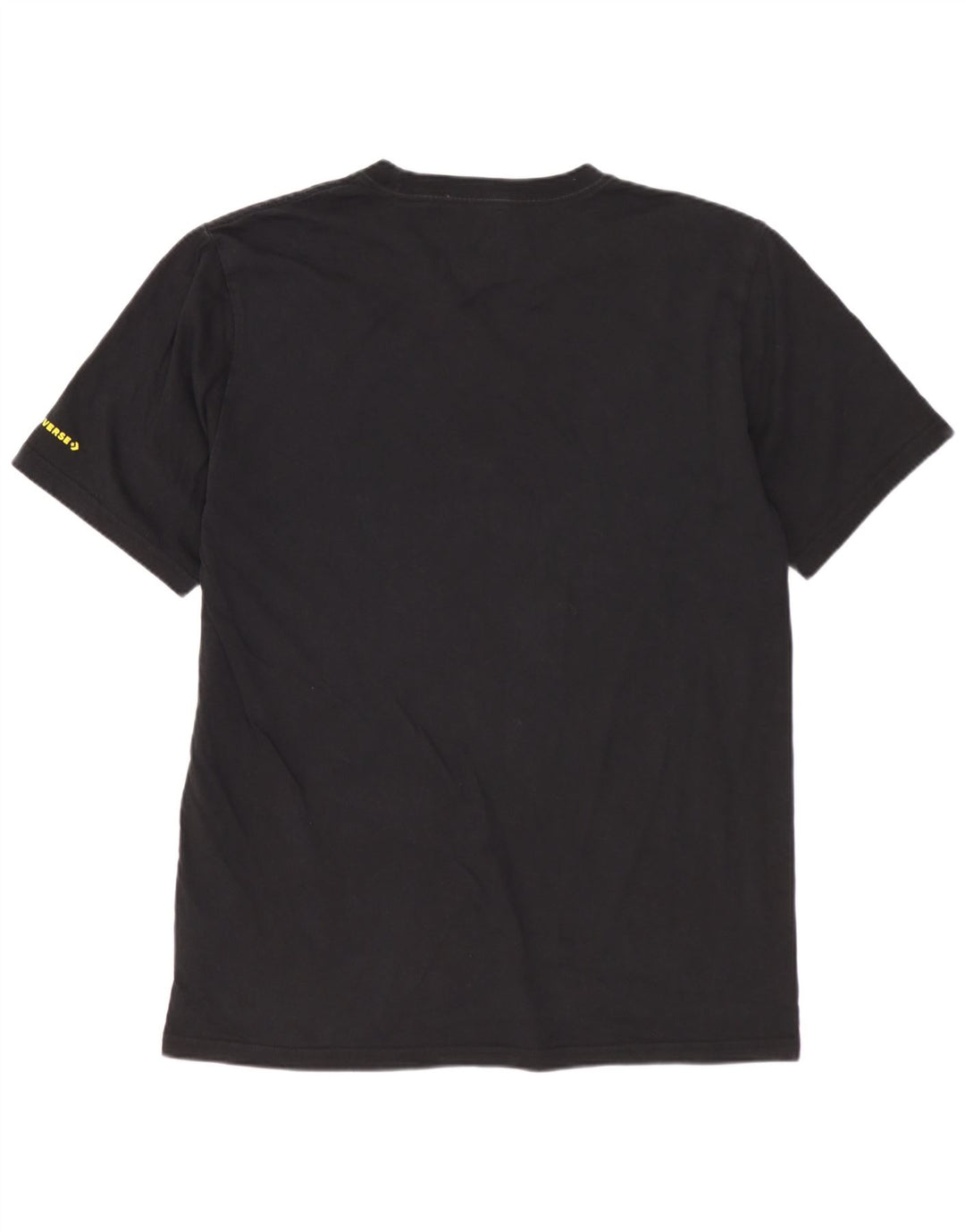 CONVERSE T-shirt grafica da uomo Top in cotone floreale nero medio