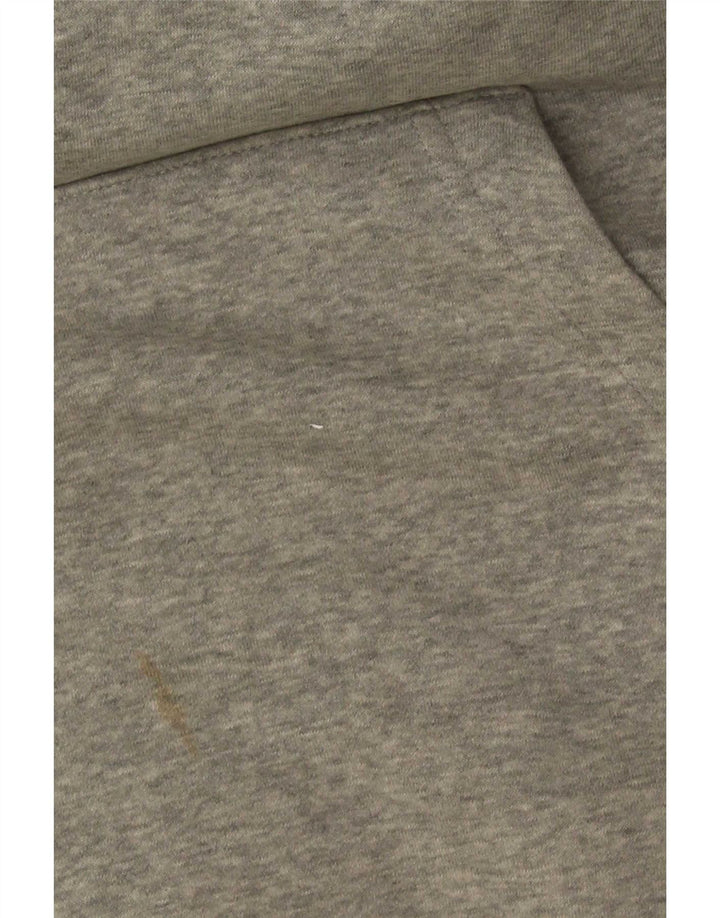 Felpa con cappuccio grafica da uomo Nike Large in cotone grigio