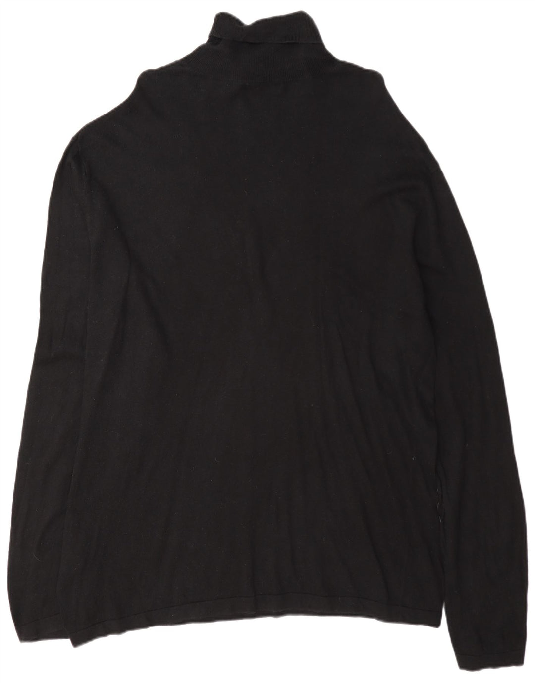 Maglione maglione a collo alto da uomo Nautica 2XL cotone nero