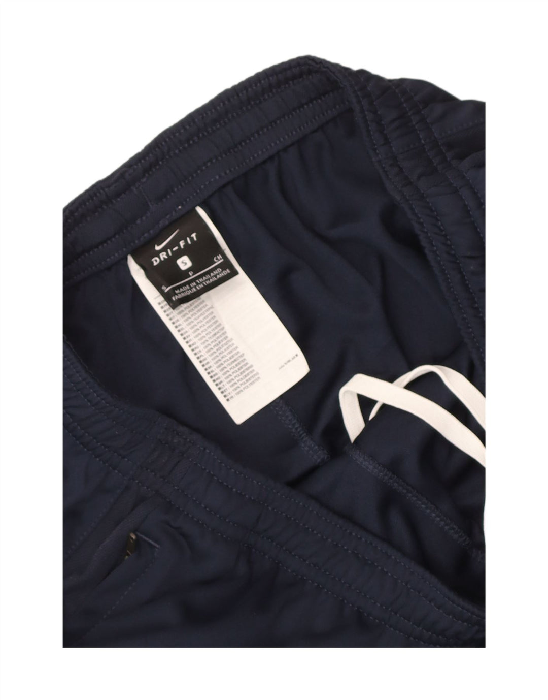 Pantaloni da tuta Nike Dri Fit da uomo piccoli in poliestere blu navy