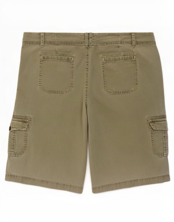Pantaloncini cargo elasticizzati da donna American Eagle Outfitters W38 XL cotone kaki