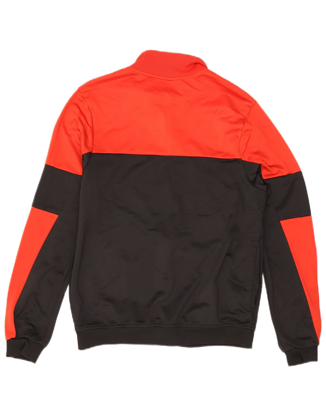 Giacca da tuta da uomo Umbro in poliestere color block rosso medio