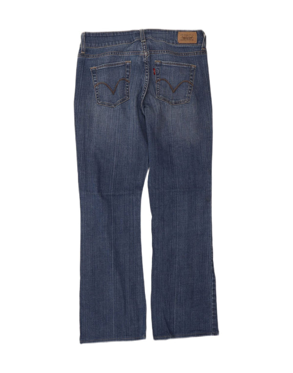 Jeans Levi's da donna Slender Bootcut US 6 Medium W30 L30 Cotone Blu