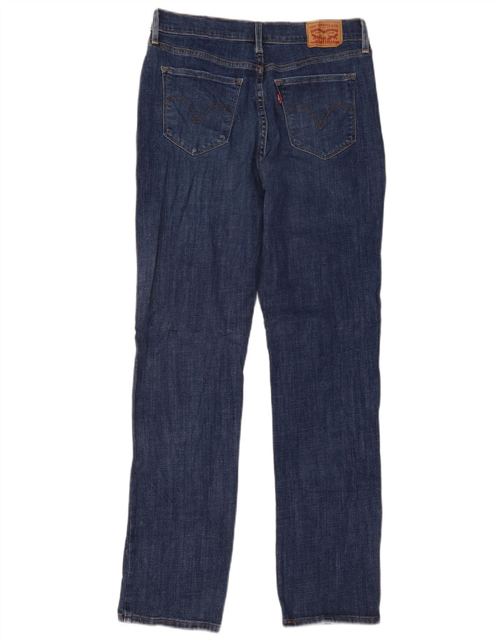 Jeans dritti classici da donna Levi's US 6 medi W28 L30 cotone blu