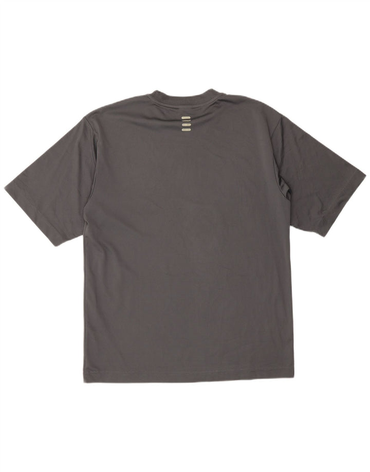 Maglietta Fila da uomo Top Small in poliestere grigio