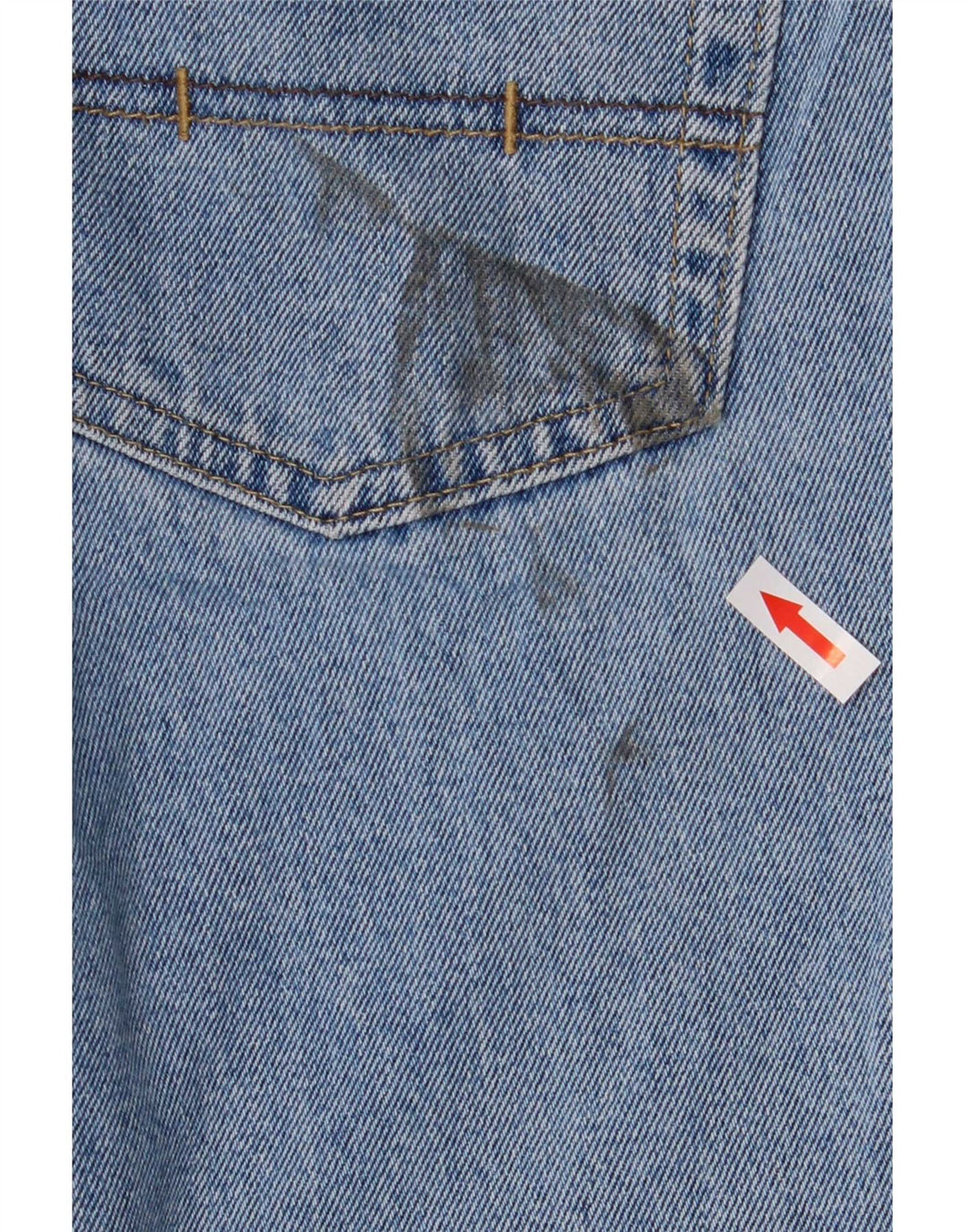 Jeans dritti da uomo Marks & Spencer W32 L33 cotone blu