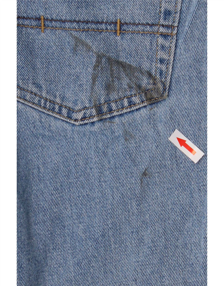 Jeans dritti da uomo Marks & Spencer W32 L33 cotone blu