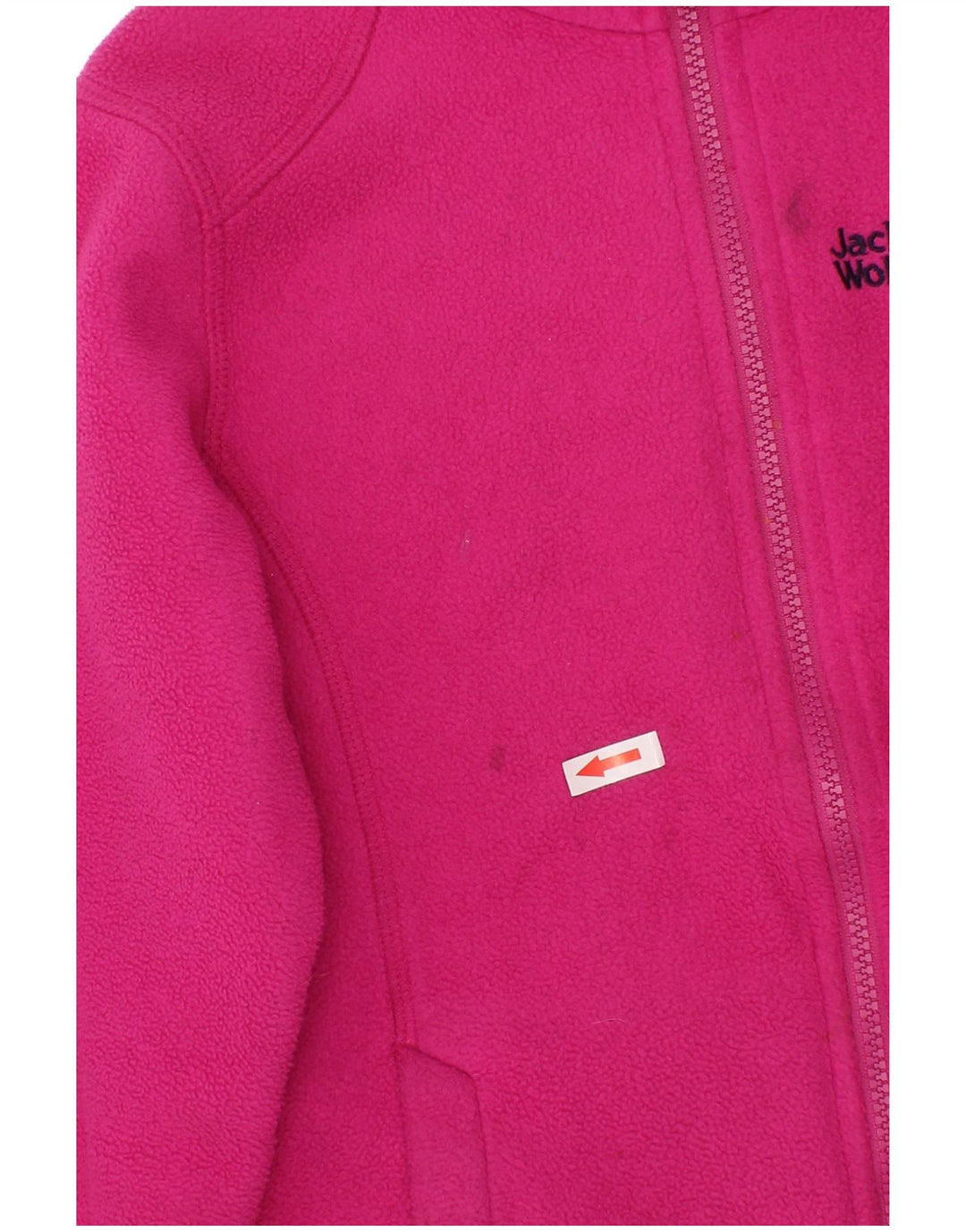 Giacca in pile per ragazze Jack Wolfskin 9-10 anni in poliestere rosa