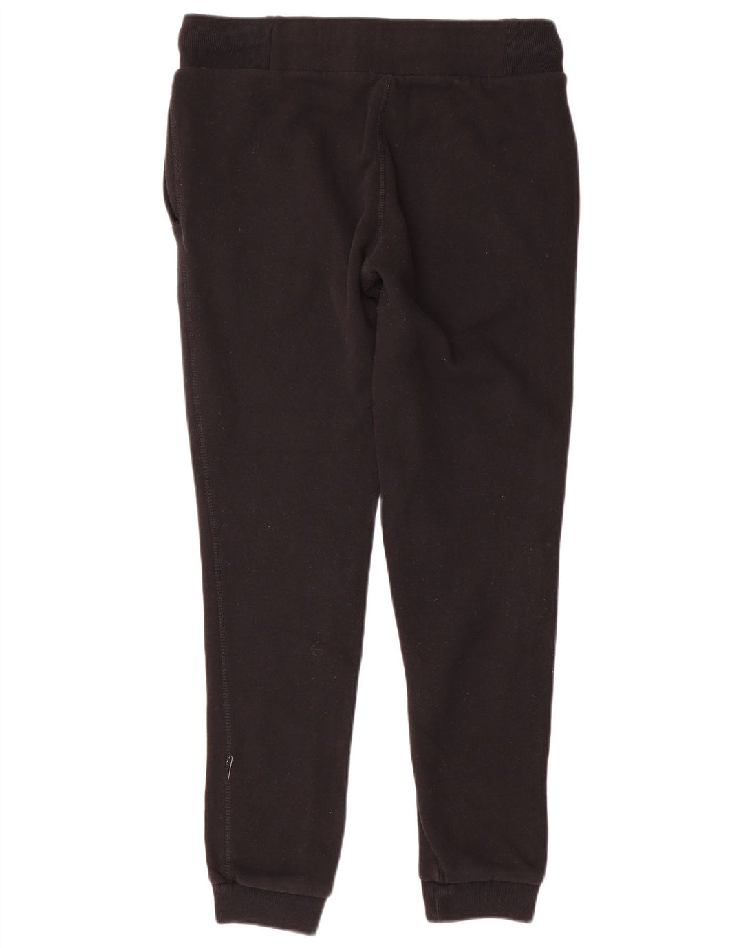 Pantaloni da tuta con grafica da donna SUPERDRY Joggers UK 6 XS cotone nero