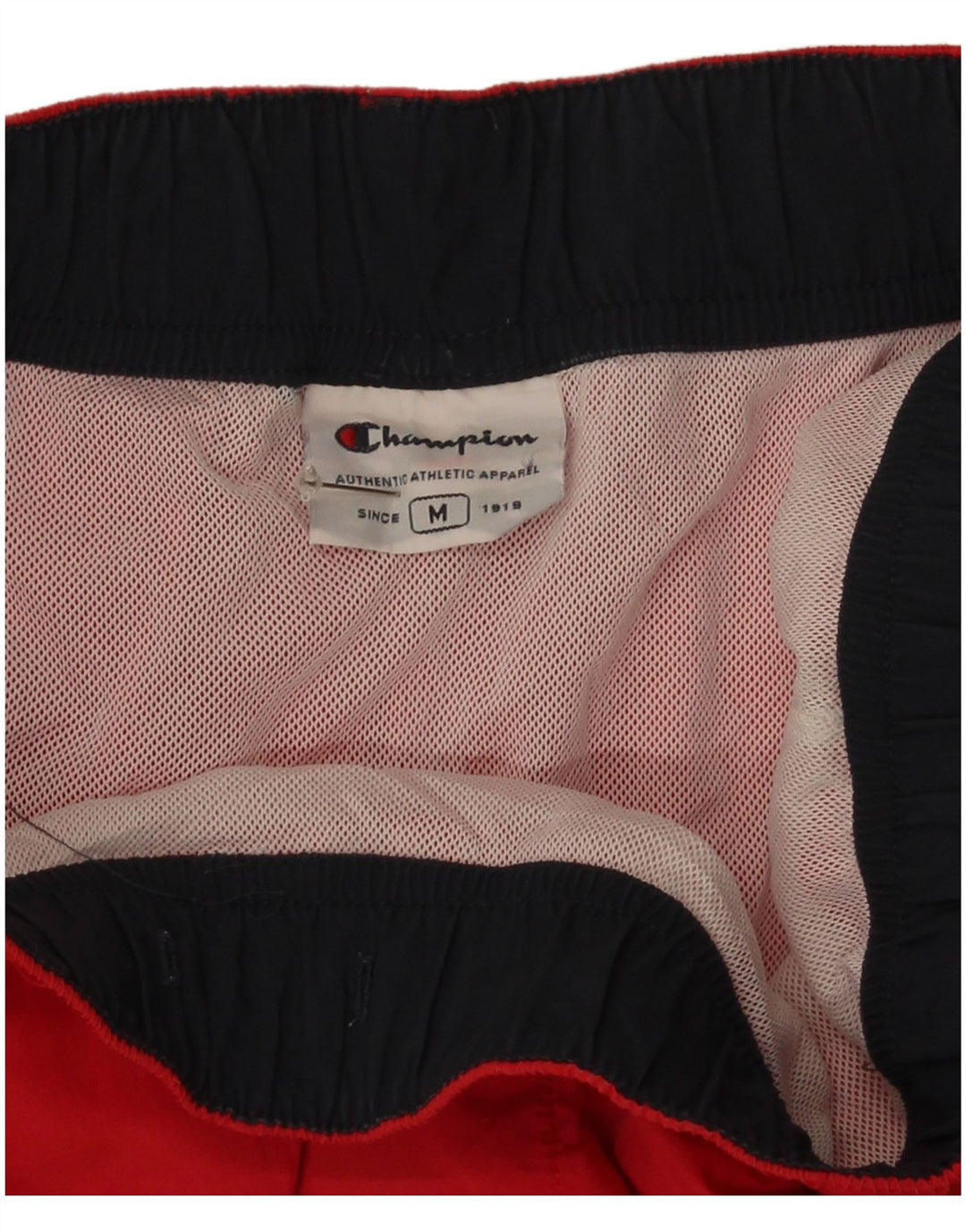 Pantaloncini da bagno da uomo Champion rosso medio