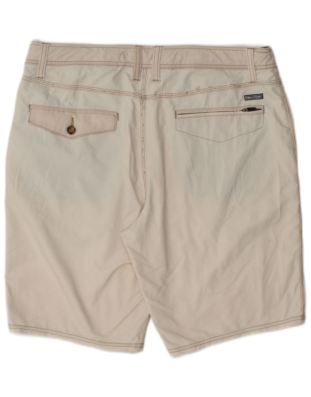 Pantaloncini chino da uomo O'Neill W33 nylon bianco sporco medio
