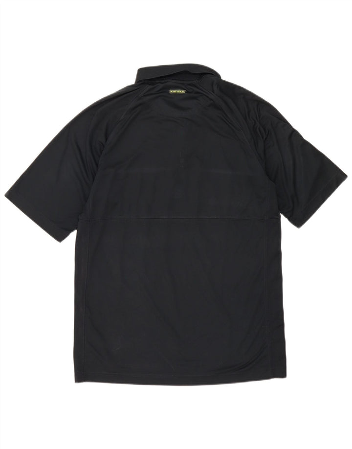 Polo Adidas Climalite da uomo UK 40/42 Poliestere blu navy medio