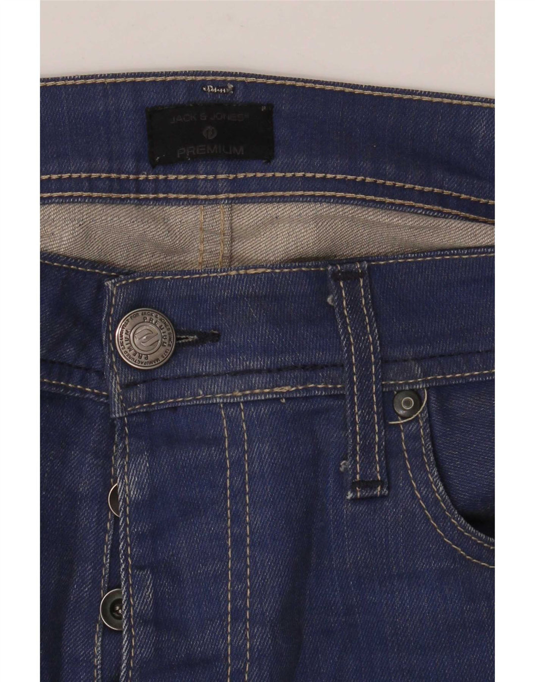 Jeans dritti da uomo Jack & Jones W34 L32 Blu