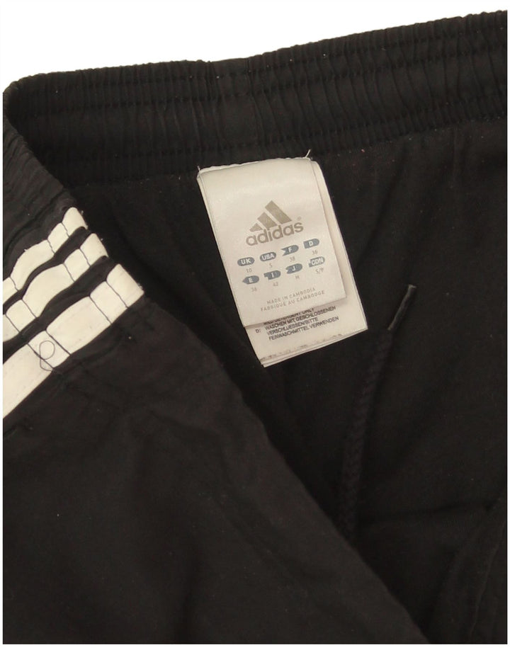 Pantaloni da tuta da donna Adidas Joggers UK 10 Small Nero Poliestere