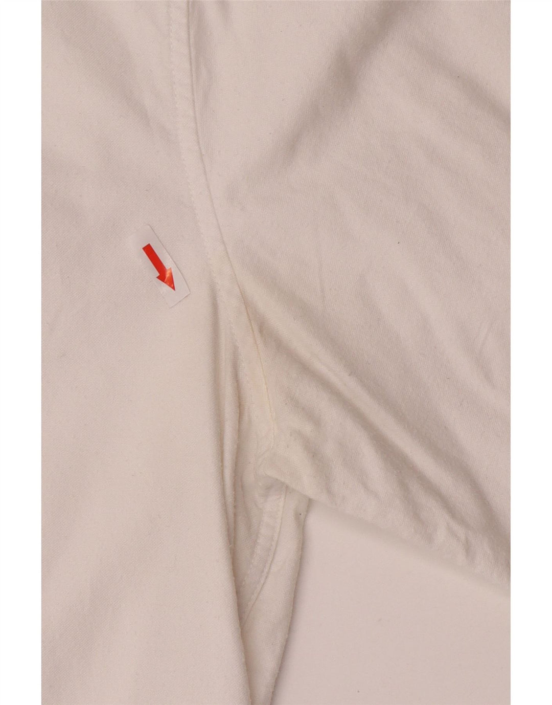 Crew Clothing Camicia slim fit da uomo in cotone bianco medio